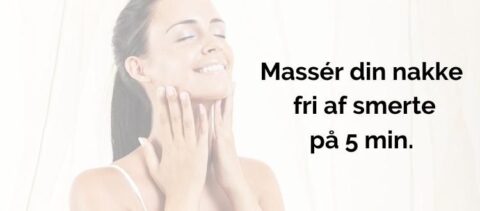 Massage nakkesmerte