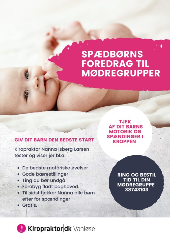 Kolik flyer med tilbud til mødregrupper